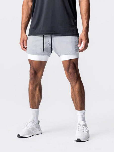 Men’s Double - Layer Basketball Shorts | by Anwer Fancy | Worldwide Shipping