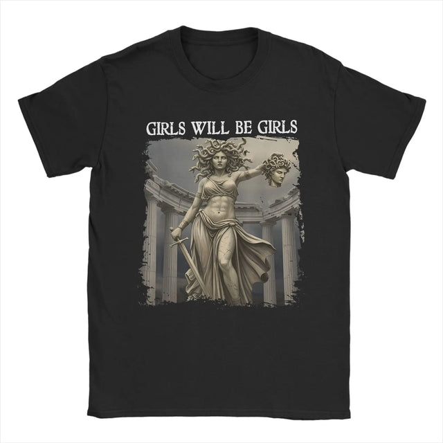 Men’s Feminist Medusa T-Shirt | by Anwer Fancy | Worldwide Shipping