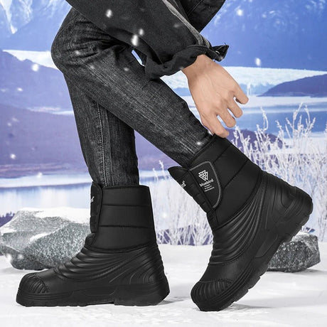 Men’s Fleece - Lined Hiking Snow Boots | Men's Snow Boots by Anwer Fancy | Worldwide Shipping