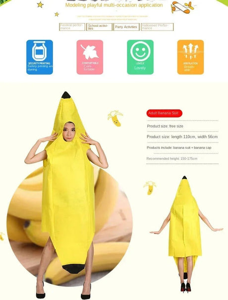 Men’s Funny Banana Costume | by Anwer Fancy | Worldwide Shipping