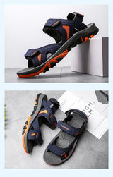 Men’s Genuine Leather Beach Sandals | by Anwer Fancy | Worldwide Shipping