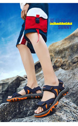 Men’s Genuine Leather Beach Sandals | by Anwer Fancy | Worldwide Shipping