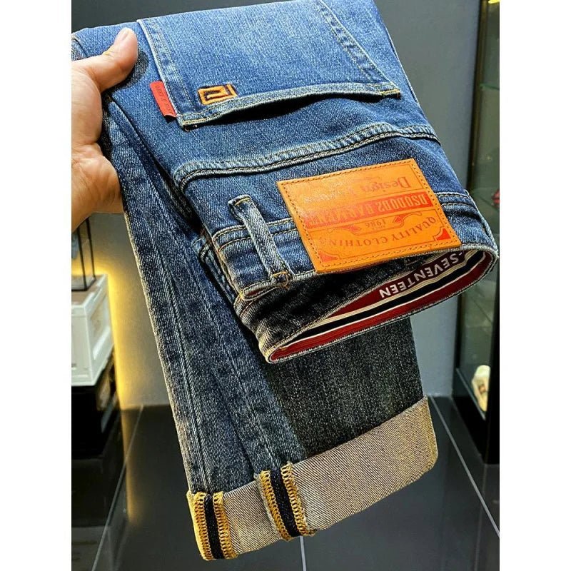 Men’s High - End Slim Denim Jeans | Men's Jeans by Anwer Fancy | Worldwide Shipping