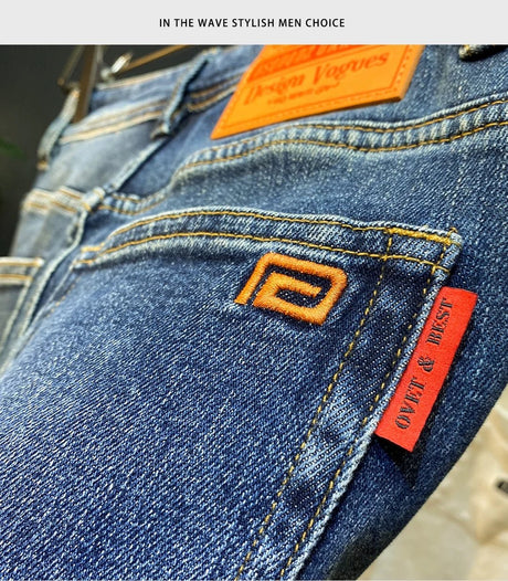 Men’s High - End Slim Denim Jeans | Men's Jeans by Anwer Fancy | Worldwide Shipping