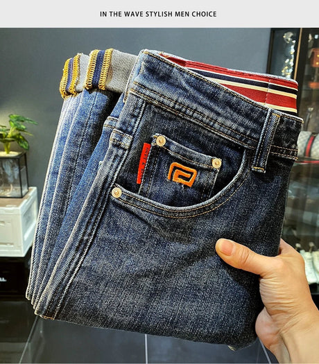 Men’s High - End Slim Denim Jeans | Men's Jeans by Anwer Fancy | Worldwide Shipping