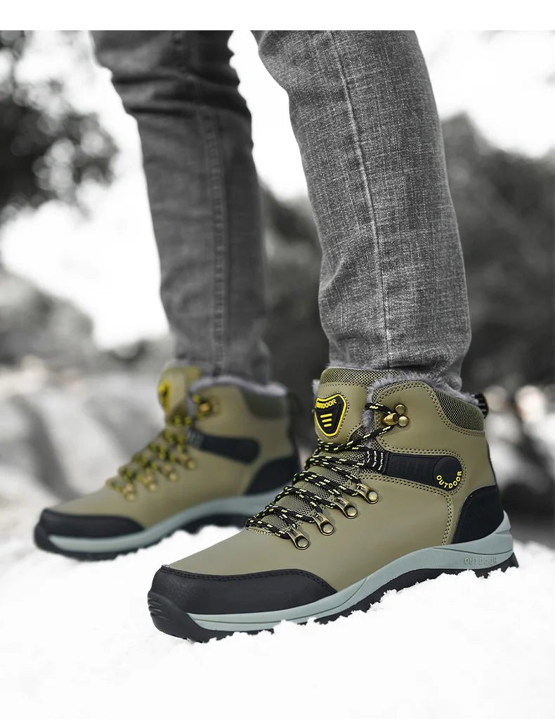 Men’s High Top Waterproof Snow Boots | Men's Snow Boots by Anwer Fancy | Worldwide Shipping