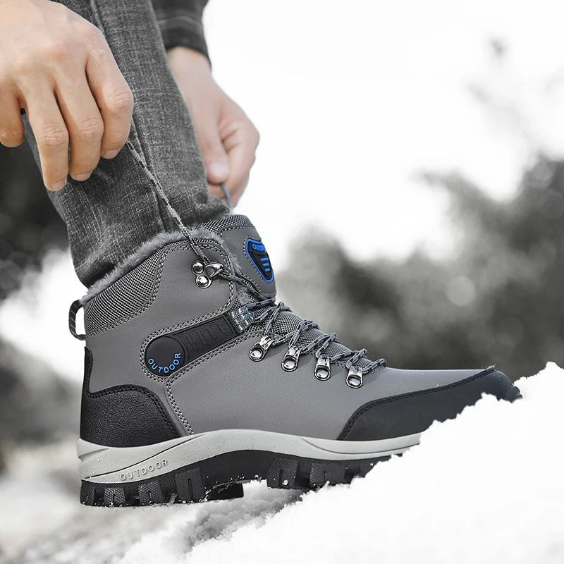 Men’s High Top Waterproof Snow Boots | Men's Snow Boots by Anwer Fancy | Worldwide Shipping
