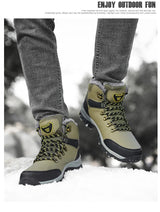 Men’s High Top Waterproof Snow Boots | Men's Snow Boots by Anwer Fancy | Worldwide Shipping