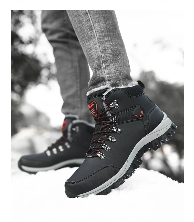 Men’s High Top Waterproof Snow Boots | Men's Snow Boots by Anwer Fancy | Worldwide Shipping