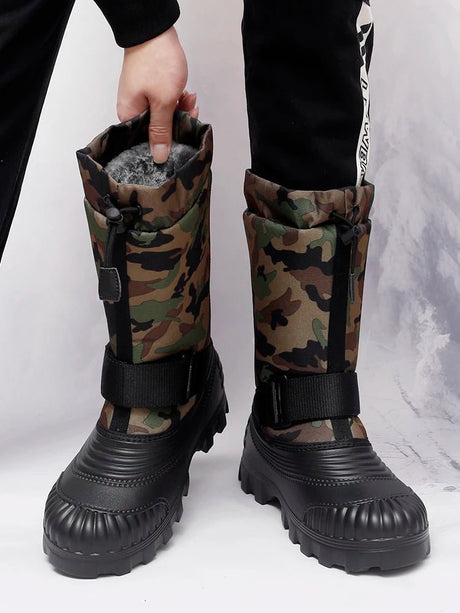 Men’s High - Top Waterproof Winter Boots | Men's Snow Boots by Anwer Fancy | Worldwide Shipping