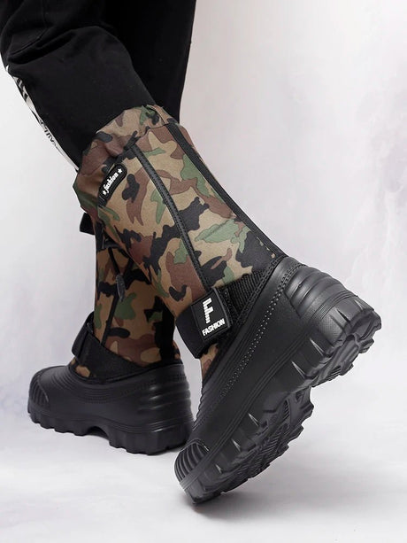 Men’s High - Top Waterproof Winter Boots | Men's Snow Boots by Anwer Fancy | Worldwide Shipping