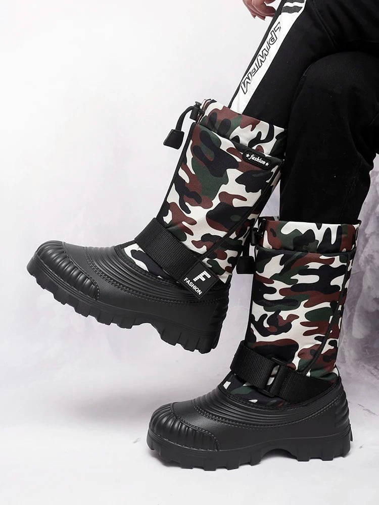 Men’s High - Top Waterproof Winter Boots | Men's Snow Boots by Anwer Fancy | Worldwide Shipping
