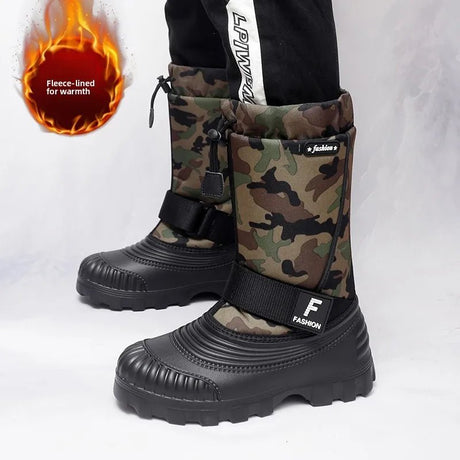 Men’s High - Top Waterproof Winter Boots | Men's Snow Boots by Anwer Fancy | Worldwide Shipping