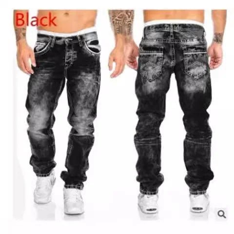 Men’s Hip - Hop Straight Stitch Jeans | Men's Jeans by Anwer Fancy | Worldwide Shipping