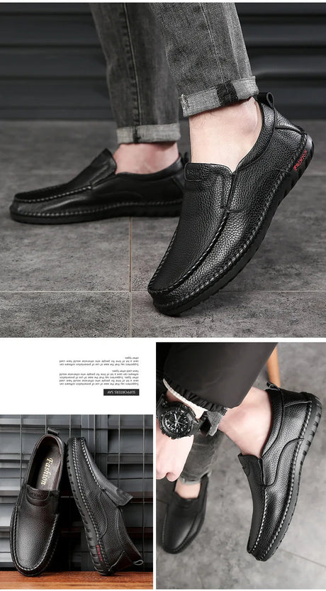 Men’s Italian Leather Driving Loafers | Men's Loafers & Slip - Ons by Anwer Fancy | Worldwide Shipping