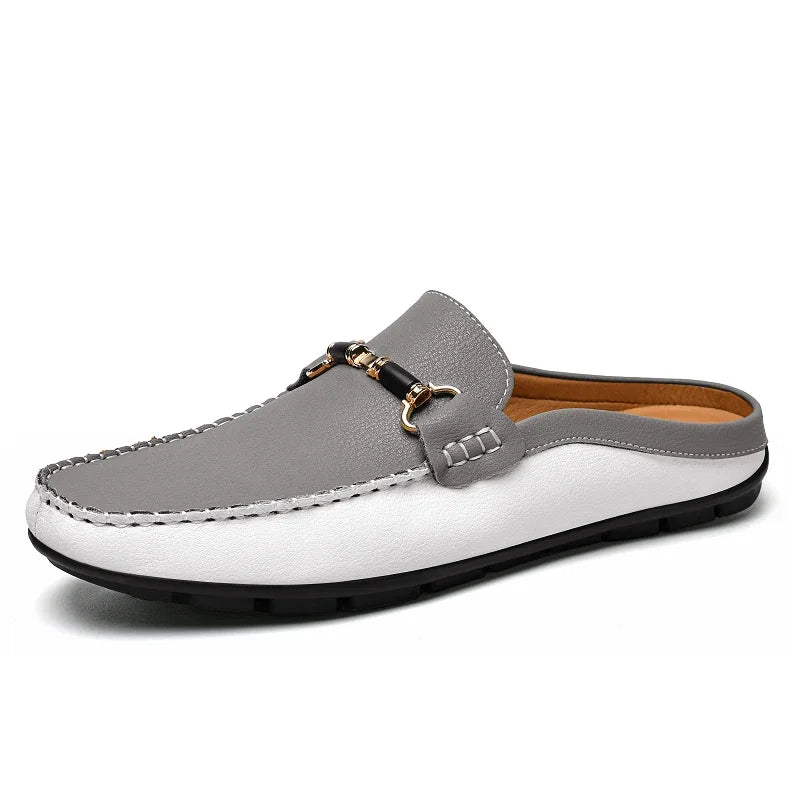 Men’s Italian Leather Mules | Men's Mules & Clogs by Anwer Fancy | Worldwide Shipping