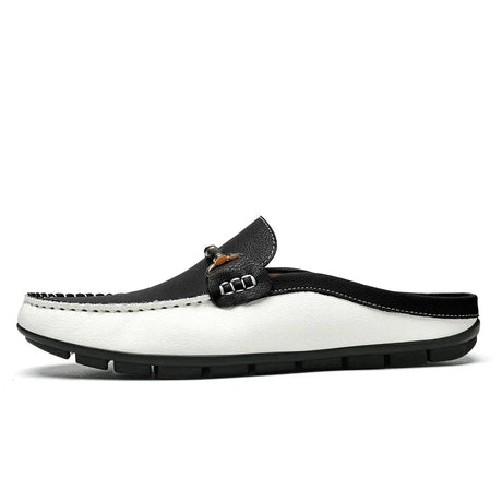 Men’s Italian Leather Mules | Men's Mules & Clogs by Anwer Fancy | Worldwide Shipping