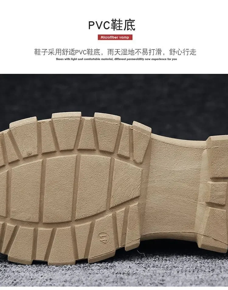 Men’s Lace - Up Plush Platform Snow Boots | Men's Snow Boots by Anwer Fancy | Worldwide Shipping