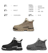Men’s Lace - Up Plush Platform Snow Boots | Men's Snow Boots by Anwer Fancy | Worldwide Shipping