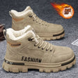Men’s Lace - Up Plush Platform Snow Boots | Men's Snow Boots by Anwer Fancy | Worldwide Shipping