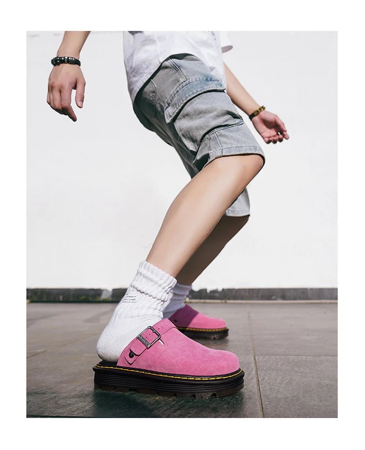 Men’s Leather Casual Beach Slippers | by Anwer Fancy | Worldwide Shipping