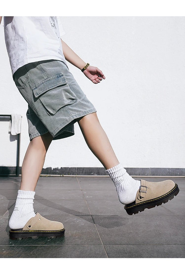 Men’s Leather Casual Beach Slippers | by Anwer Fancy | Worldwide Shipping