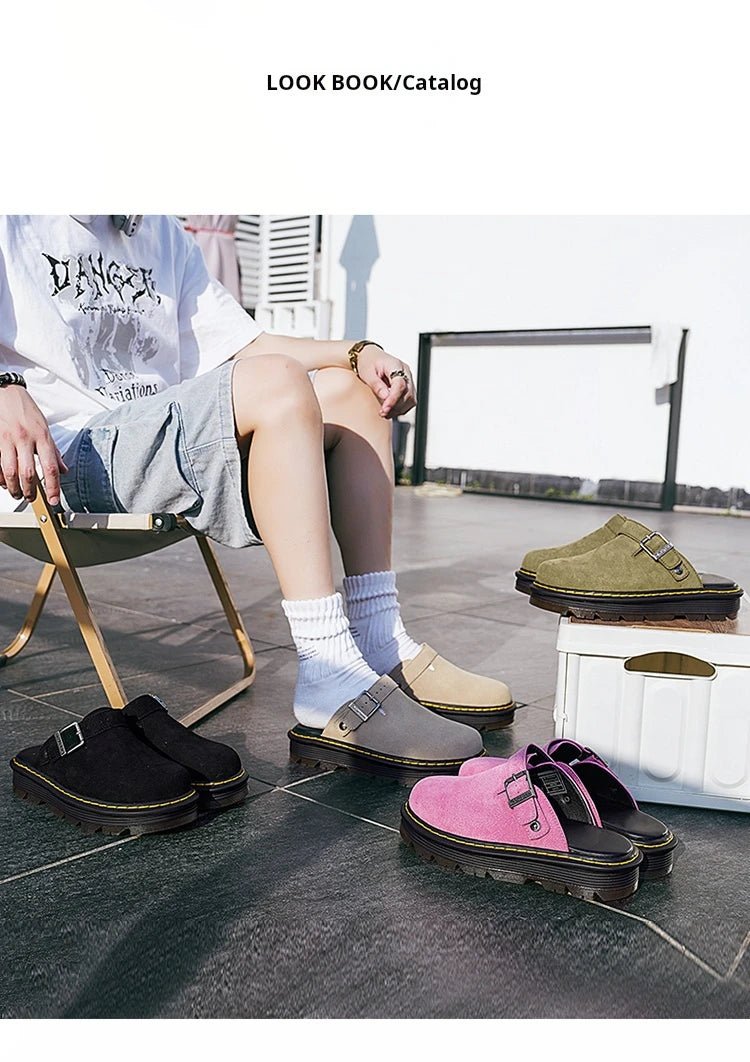 Men’s Leather Casual Beach Slippers | by Anwer Fancy | Worldwide Shipping