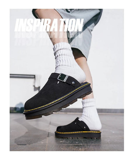 Men’s Leather Casual Beach Slippers | by Anwer Fancy | Worldwide Shipping