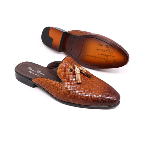 Men’s Leather Mules | Men's Mules & Clogs by Anwer Fancy | Worldwide Shipping