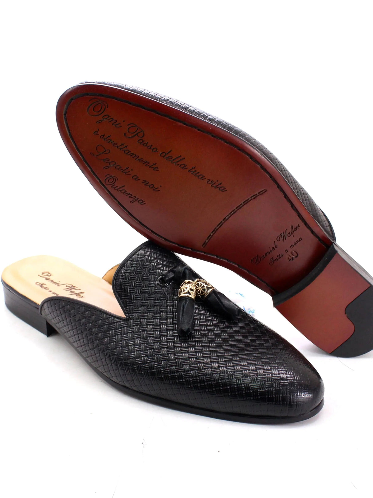 Men’s Leather Mules | Men's Mules & Clogs by Anwer Fancy | Worldwide Shipping