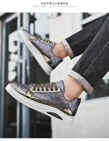 Men’s Low - Top Black Skate Shoes | by Anwer Fancy | Worldwide Shipping