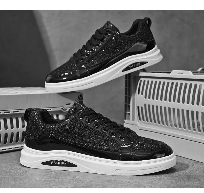 Men’s Low - Top Black Skate Shoes | by Anwer Fancy | Worldwide Shipping