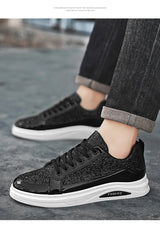 Men’s Low - Top Black Skate Shoes | by Anwer Fancy | Worldwide Shipping