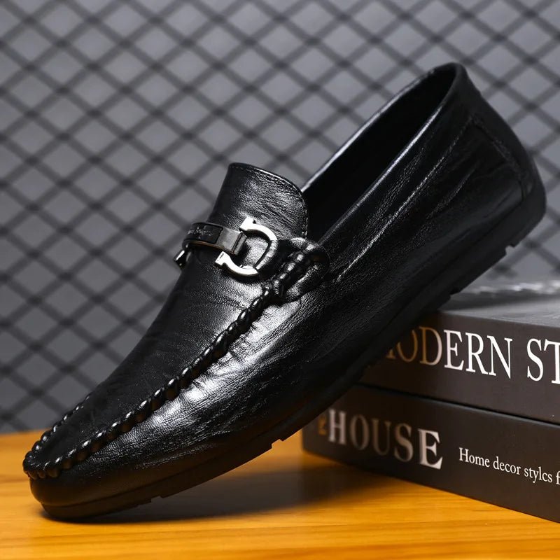 Men’s Luxury Business Leather Loafers | Men's Loafers & Slip - Ons by Anwer Fancy | Worldwide Shipping