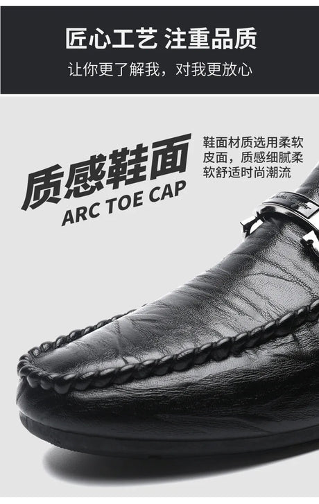 Men’s Luxury Business Leather Loafers | Men's Loafers & Slip - Ons by Anwer Fancy | Worldwide Shipping