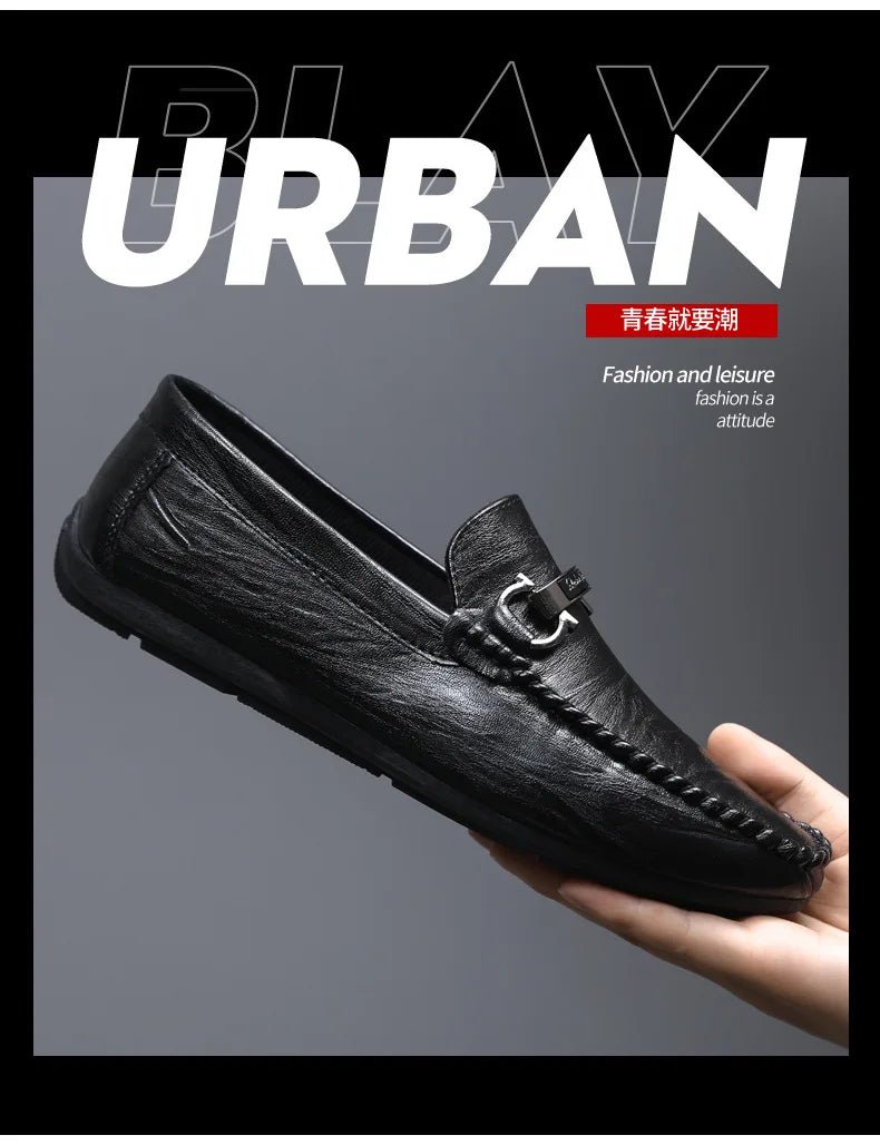 Men’s Luxury Business Leather Loafers | Men's Loafers & Slip - Ons by Anwer Fancy | Worldwide Shipping