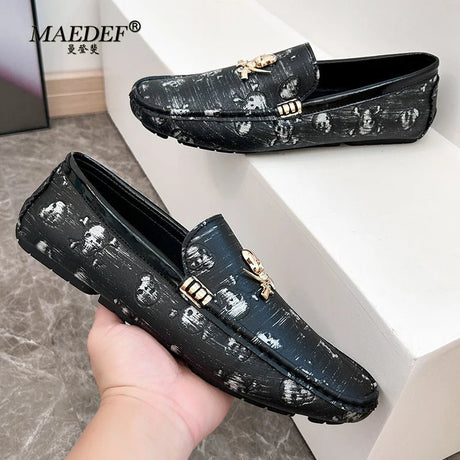Men’s Luxury PU Leather Loafers | Men's Loafers & Slip - Ons by Anwer Fancy | Worldwide Shipping