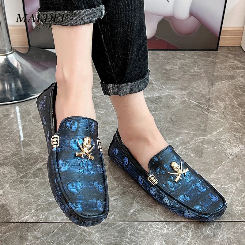 Men’s Luxury PU Leather Loafers | Men's Loafers & Slip - Ons by Anwer Fancy | Worldwide Shipping