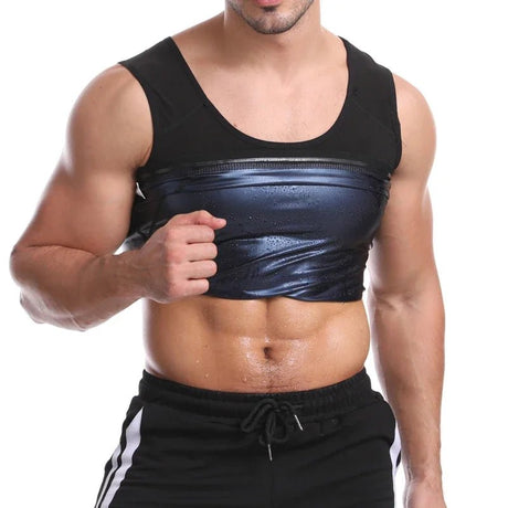 Men’s Neoprene Sauna Sweat Vest | by Anwer Fancy | Worldwide Shipping