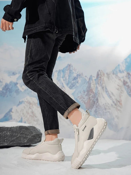 Men’s Non - Slip Short Winter Boots | Men's Snow Boots by Anwer Fancy | Worldwide Shipping