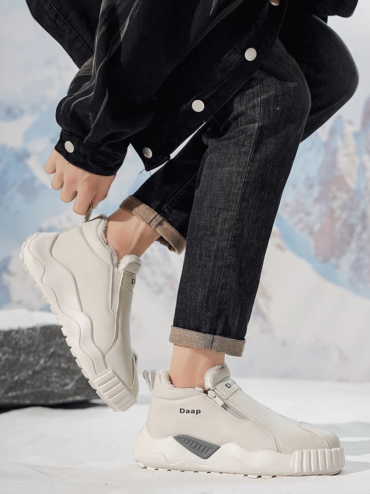 Men’s Non - Slip Short Winter Boots | Men's Snow Boots by Anwer Fancy | Worldwide Shipping