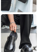 Men’s Outdoor Leather Mules | Men's Mules & Clogs by Anwer Fancy | Worldwide Shipping