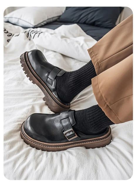 Men’s Outdoor Leather Mules | Men's Mules & Clogs by Anwer Fancy | Worldwide Shipping