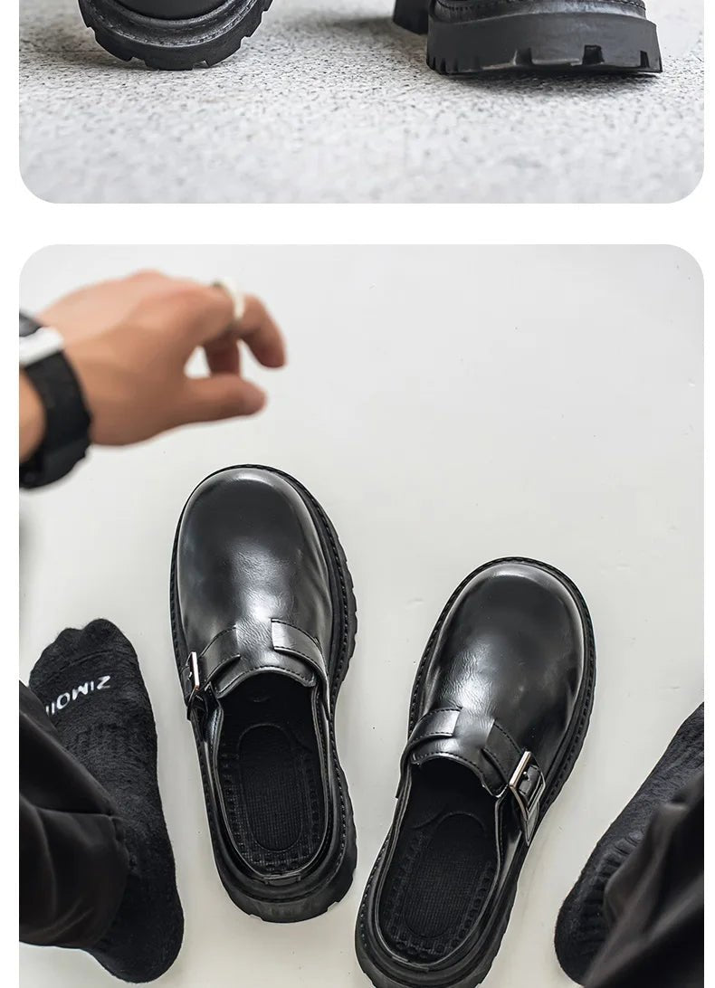 Men’s Outdoor Leather Mules | Men's Mules & Clogs by Anwer Fancy | Worldwide Shipping