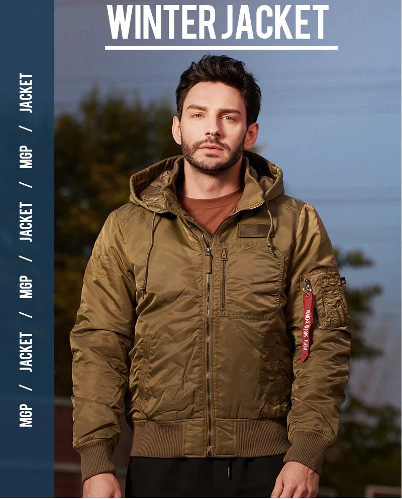 Men’s Padded Waterproof Winter Jacket | Men's Jackets &Coats by Anwer Fancy | Worldwide Shipping
