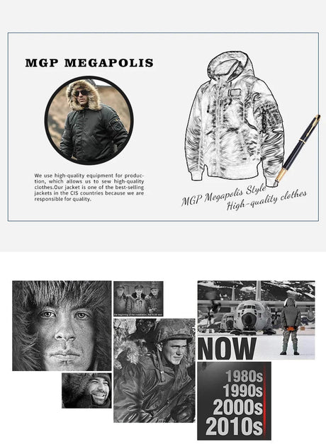 Men’s Padded Waterproof Winter Jacket | Men's Jackets &Coats by Anwer Fancy | Worldwide Shipping