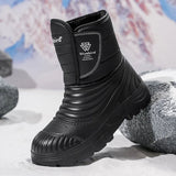 Men’s Plush Warm Outdoor Work Boots | Men's Snow Boots by Anwer Fancy | Worldwide Shipping