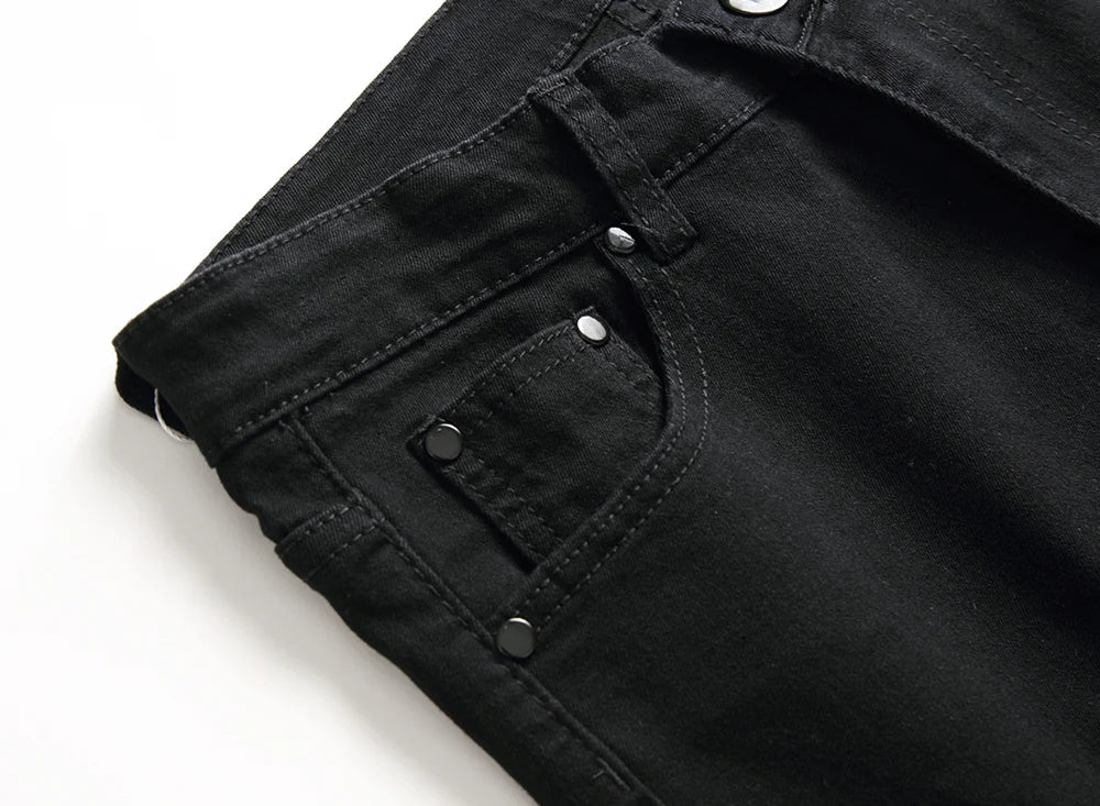 Men’s Ripped Biker Skinny Jeans | Men's Jeans by Anwer Fancy | Worldwide Shipping