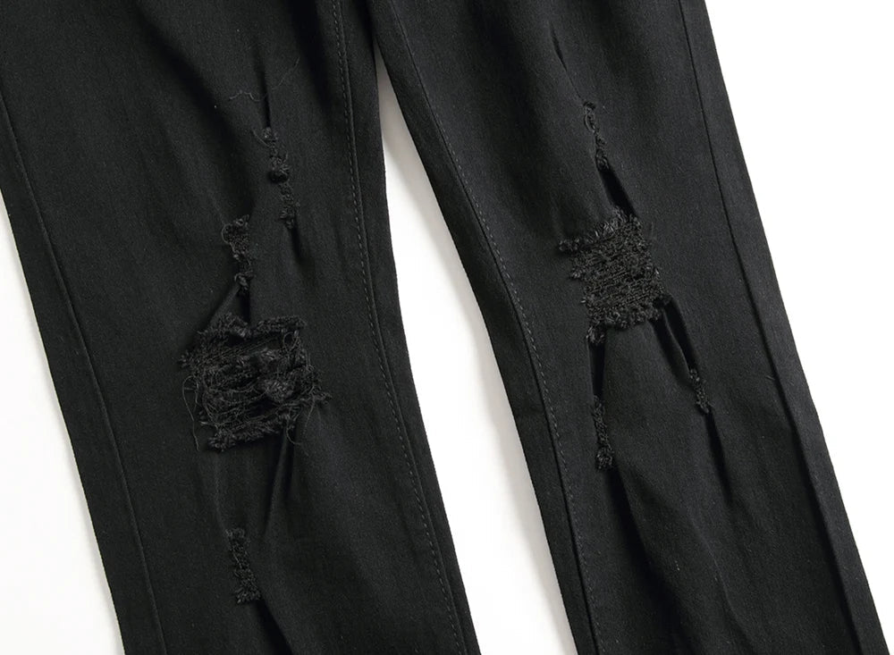 Men’s Ripped Biker Skinny Jeans | Men's Jeans by Anwer Fancy | Worldwide Shipping