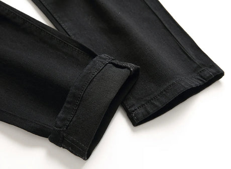 Men’s Ripped Biker Skinny Jeans | Men's Jeans by Anwer Fancy | Worldwide Shipping